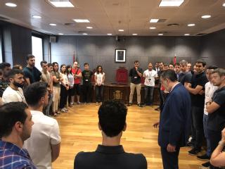 Los alumnos asistieron a varias vistas orales en los juzgados de la capital bilbaína